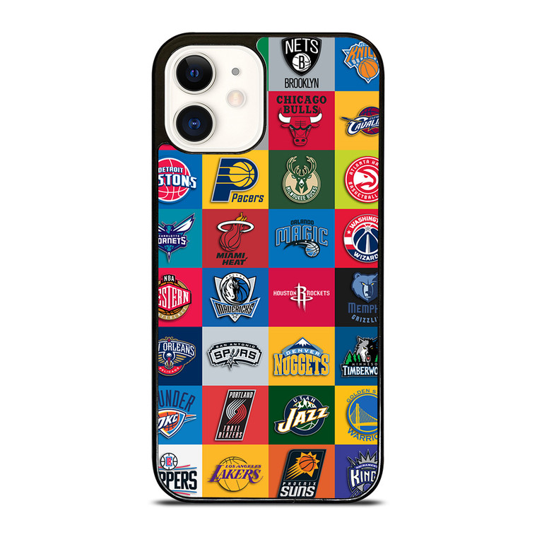 NBA TEAM COLLAGE iPhone 12 Case