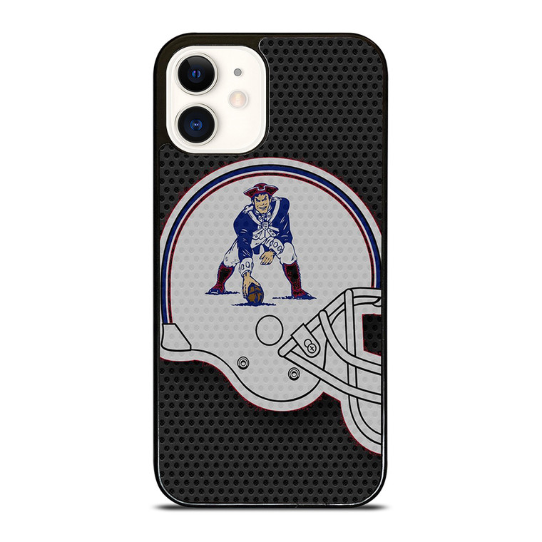 NEW ENGLAND PATRIOTS LOGO HELMET iPhone 12 Case