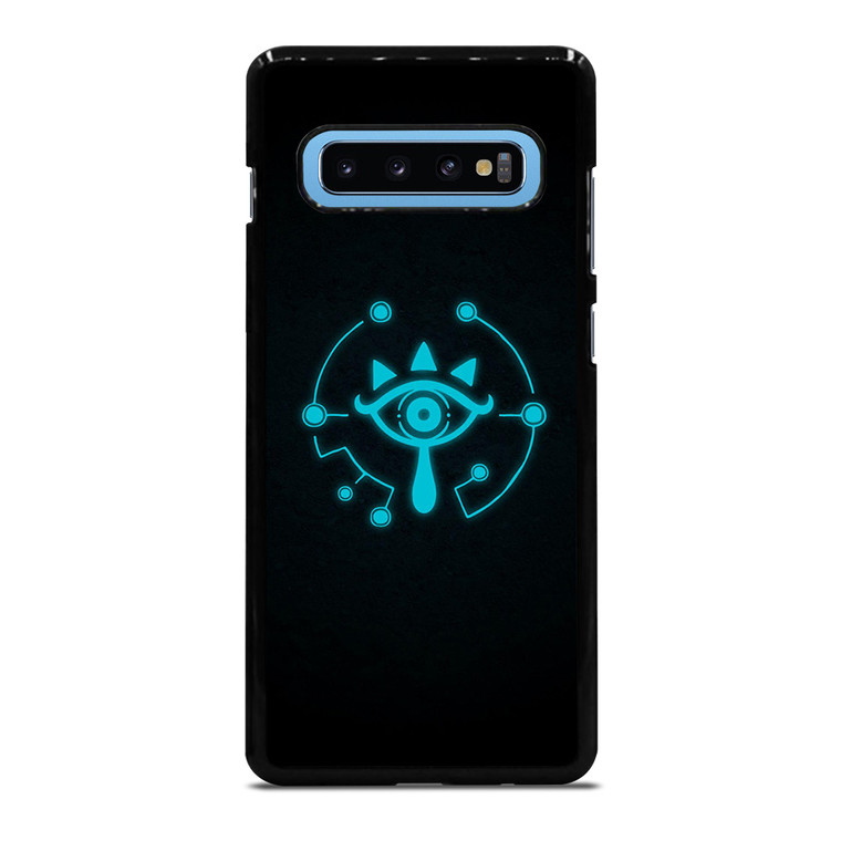 LEGEND OF ZELDA SHEIKAH SLATE EYE LOGO BLUE Samsung Galaxy S10 Plus Case
