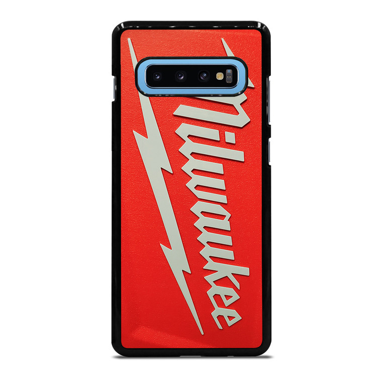 MILWAUKEE TOOL LOGO RED PLATE Samsung Galaxy S10 Plus Case