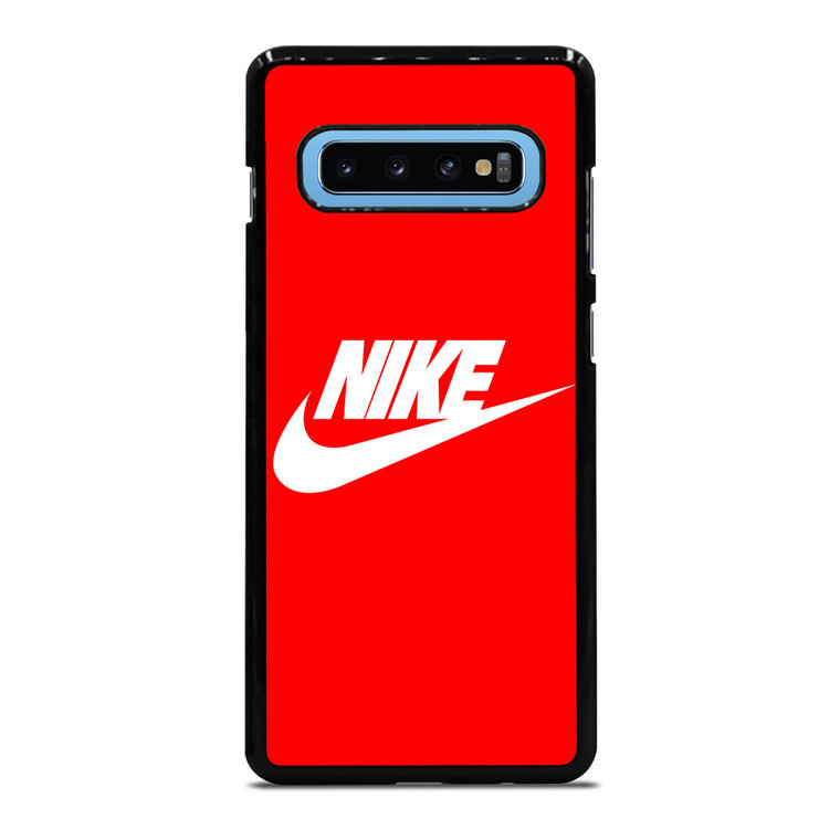 NIKE SWOOSH LOGO RED Samsung Galaxy S10 Plus Case