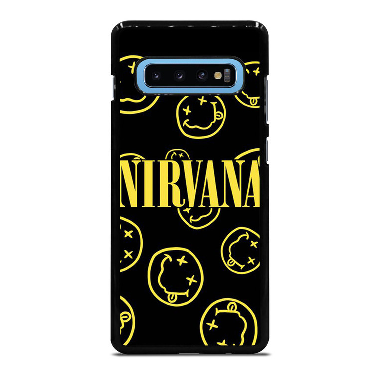 NIRVANA SMILEY FACE COLLAGE Samsung Galaxy S10 Plus Case