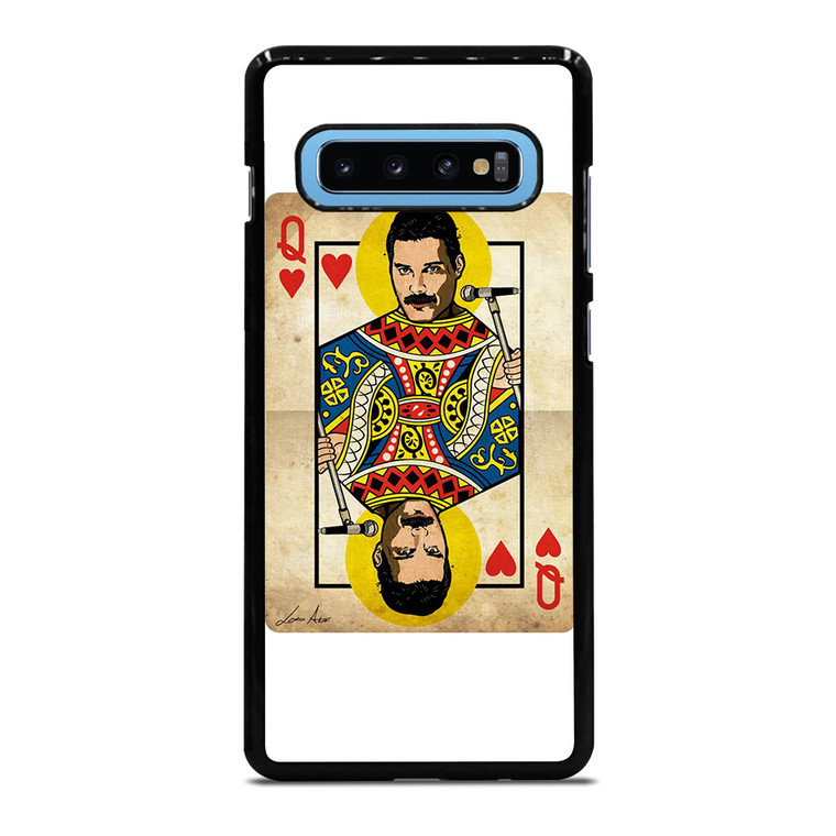 QUEEN FREDDY MERCURY CARD Samsung Galaxy S10 Plus Case