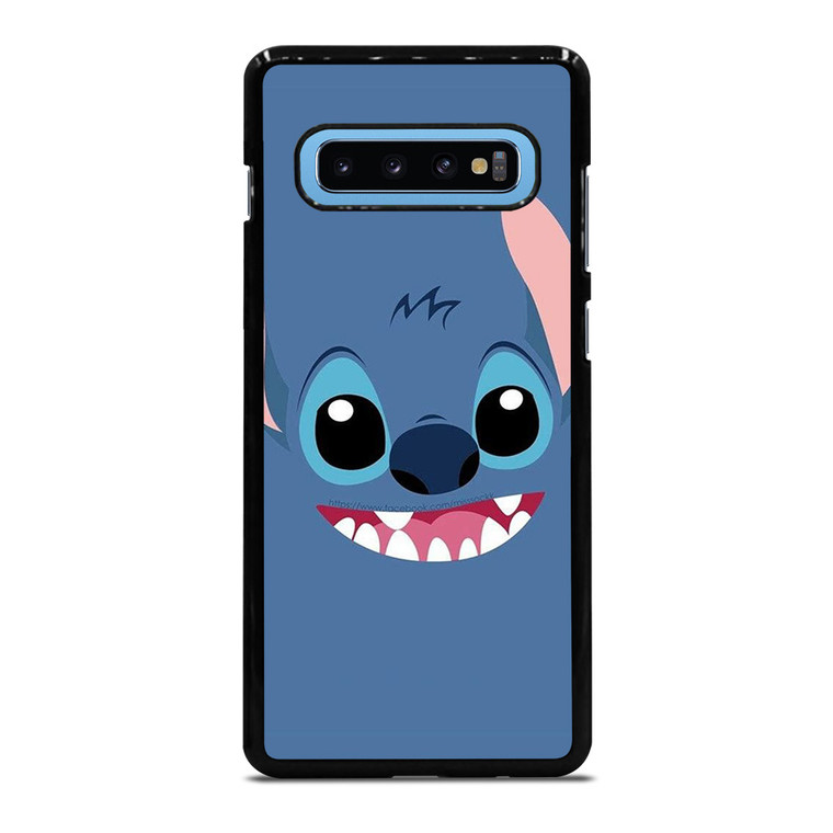 STITCH FACE DISNEY CARTOON Samsung Galaxy S10 Plus Case