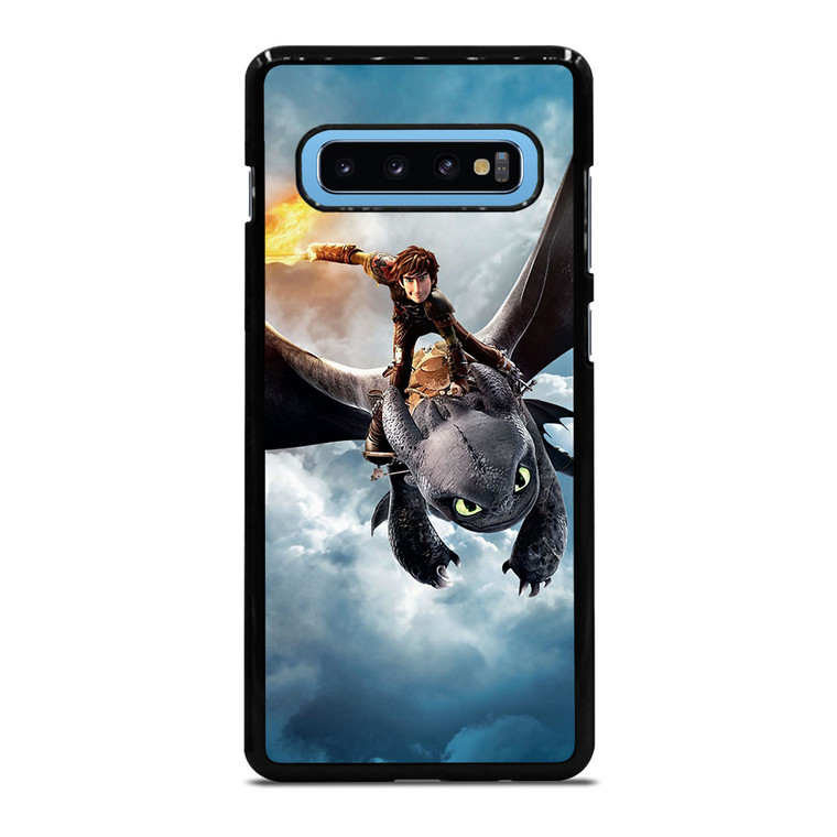 TOOTHLESS AND HICCUP TRAIN YOUR DRAGON Samsung Galaxy S10 Plus Case