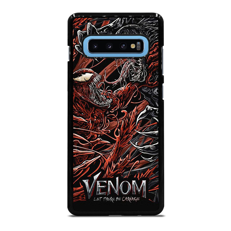 VENOM VS CARNAGE LET THERE BE MARVEL Samsung Galaxy S10 Plus Case