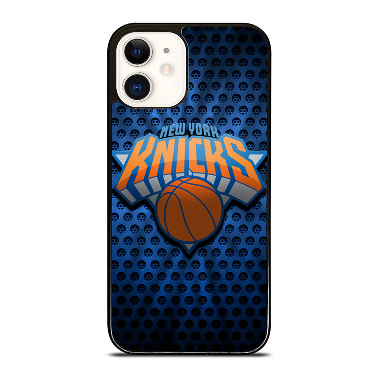 NEW YORK KNICKS LOGO BLUE iPhone 12 Case