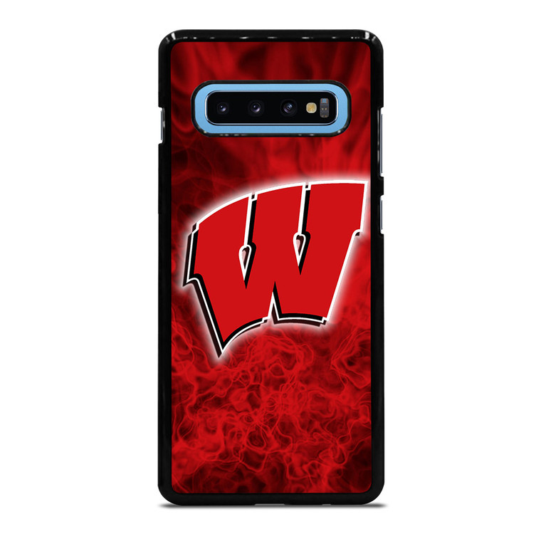 WISCONSIN BADGER LOGO Samsung Galaxy S10 Plus Case