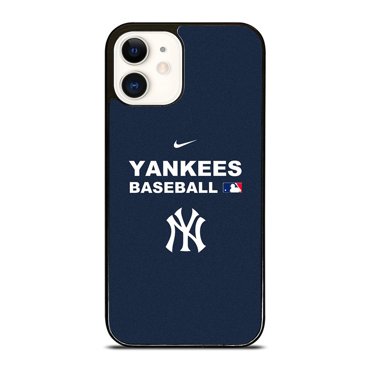 NEW YORK YANKEES BASEBALL NIKE LOGO iPhone 12 Case