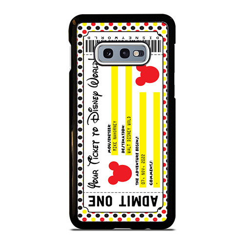DISNEY WORLD TICKET Samsung Galaxy S10e Case