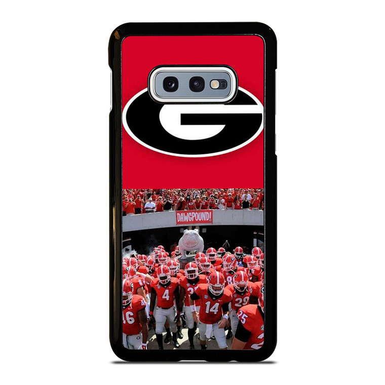 GEORGIA BULDOGS FOOTBALL TEAM Samsung Galaxy S10e Case