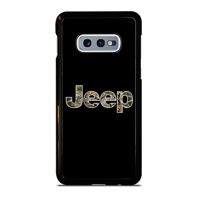 JEEP WRANGLER LOGO CAMO Samsung Galaxy S10e Case