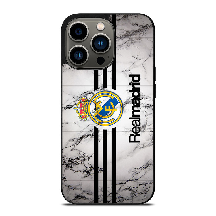 NEW REAL MADRID MARBLE LOGO iPhone 13 Pro Case