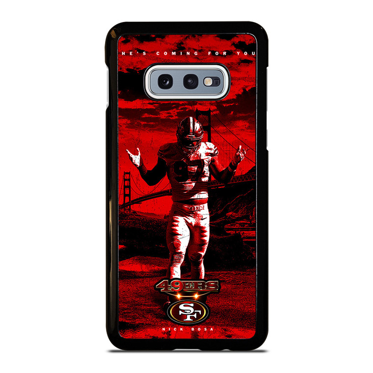NICK BOSA 97 SAN FRANCISCO 49ERS Samsung Galaxy S10e Case