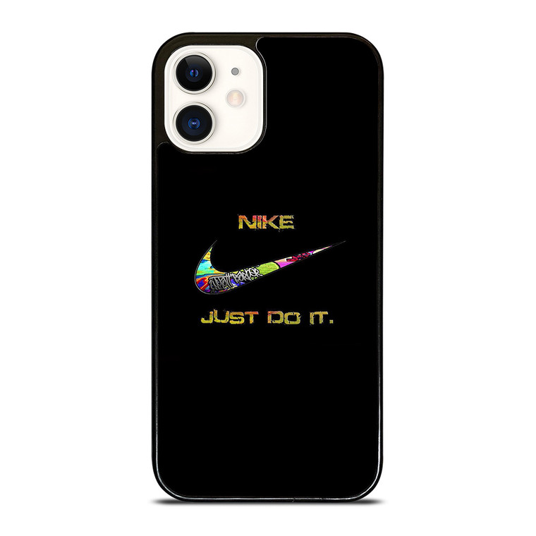 NIKE JUST DO IT LOGO ARTWORK iPhone 12 Case NIKE JUST DO IT LOGO ARTWORK iPhone 12 Case