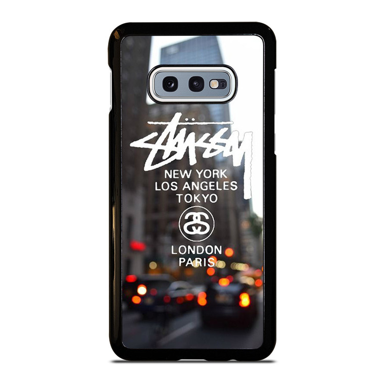 STUSSY NEW YORK LA TOKYO LONDON PARIS Samsung Galaxy S10e Case