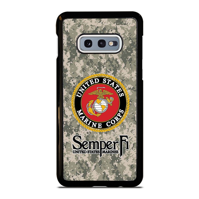 USMC US MARINE CORPS SEMPER Samsung Galaxy S10e Case USMC US MARINE CORPS SEMPER Samsung Galaxy S10e Case