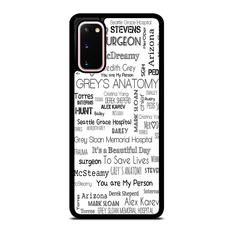 GREY'S ANATOMY STORY Samsung Galaxy S20 Case