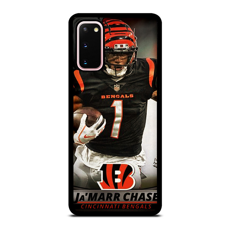 JA'MARR CHASE CINCINNATI BENGALS Samsung Galaxy S20 Case