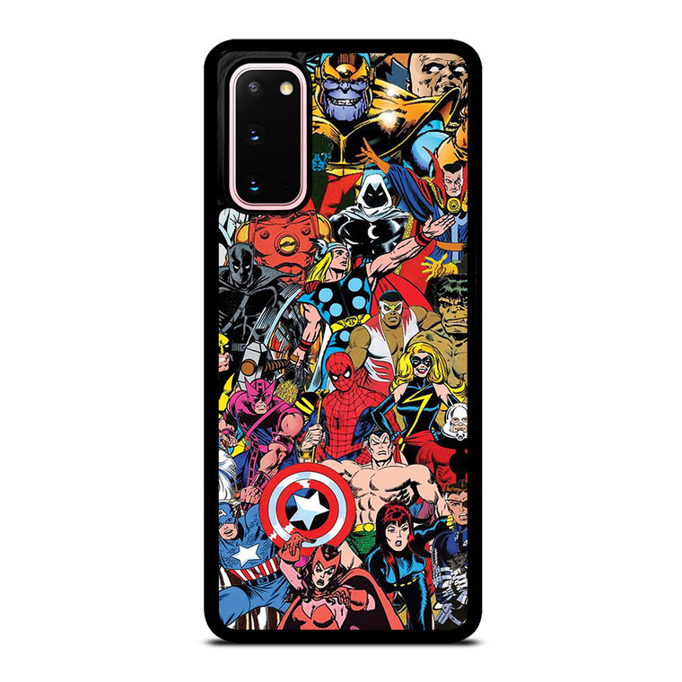 MARVELCOMICS CHARACTERS Samsung Galaxy S20 Case