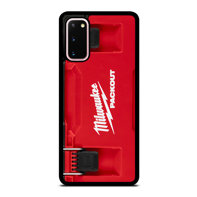 MILWAUKEE TOOLBOX LOGO PACKOUT Samsung Galaxy S20 Case