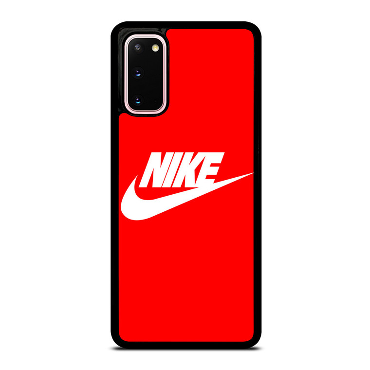 NIKE SWOOSH LOGO RED Samsung Galaxy S20 Case