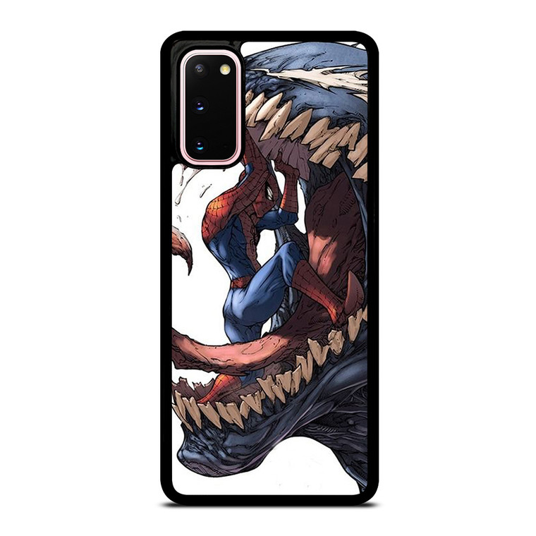 VENOM VS SPIDERMAN MARVEL CARTOON Samsung Galaxy S20 Case