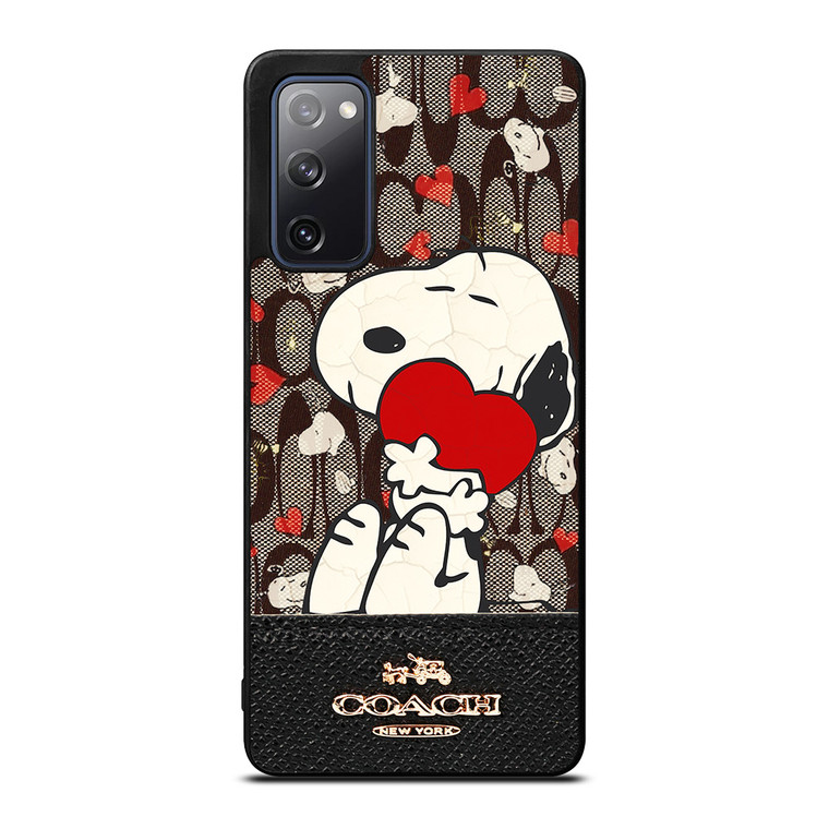 COACH NEW YORK SNOOPY Samsung Galaxy S20 FE Case