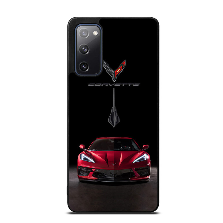 CORVETTE STINGRAY C8 RED CAR Samsung Galaxy S20 FE Case