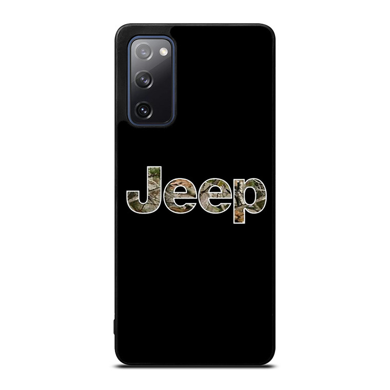 JEEP WRANGLER LOGO CAMO Samsung Galaxy S20 FE Case