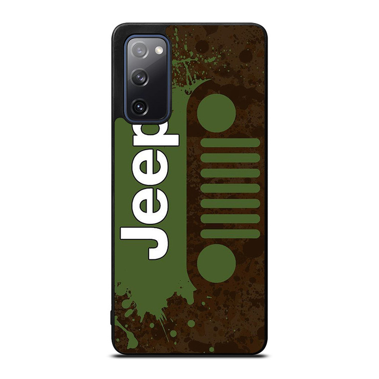 JEEP WRANGLER LOGO GREEN Samsung Galaxy S20 FE Case
