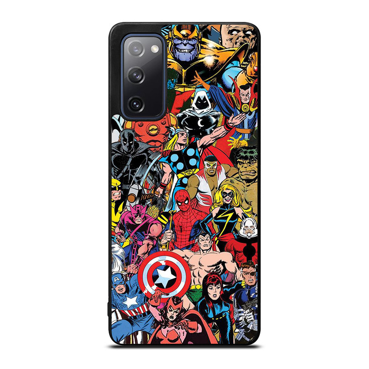 MARVELCOMICS CHARACTERS Samsung Galaxy S20 FE Case