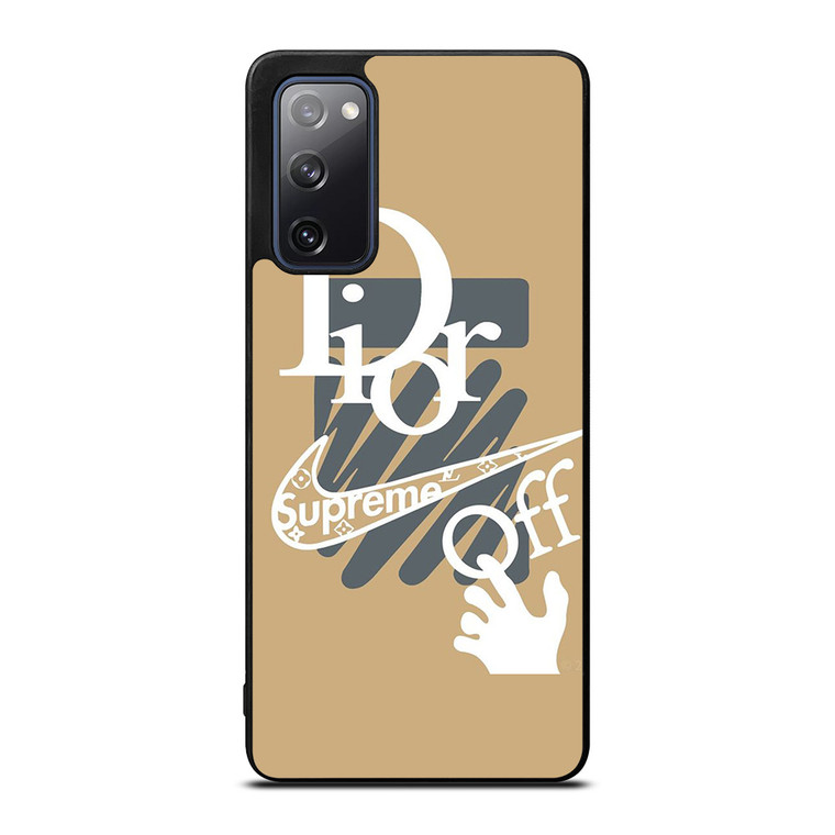 OFF WHITE DIOR SUPREME LOGO Samsung Galaxy S20 FE Case