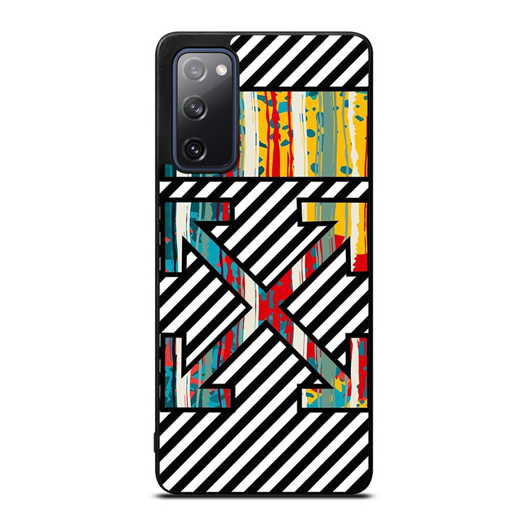 OFF WHITE STRIPES Samsung Galaxy S20 FE Case