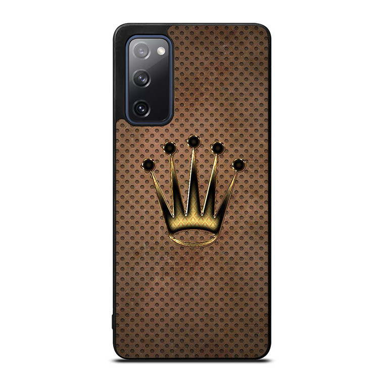ROLEX LOGO GOLD Samsung Galaxy S20 FE Case