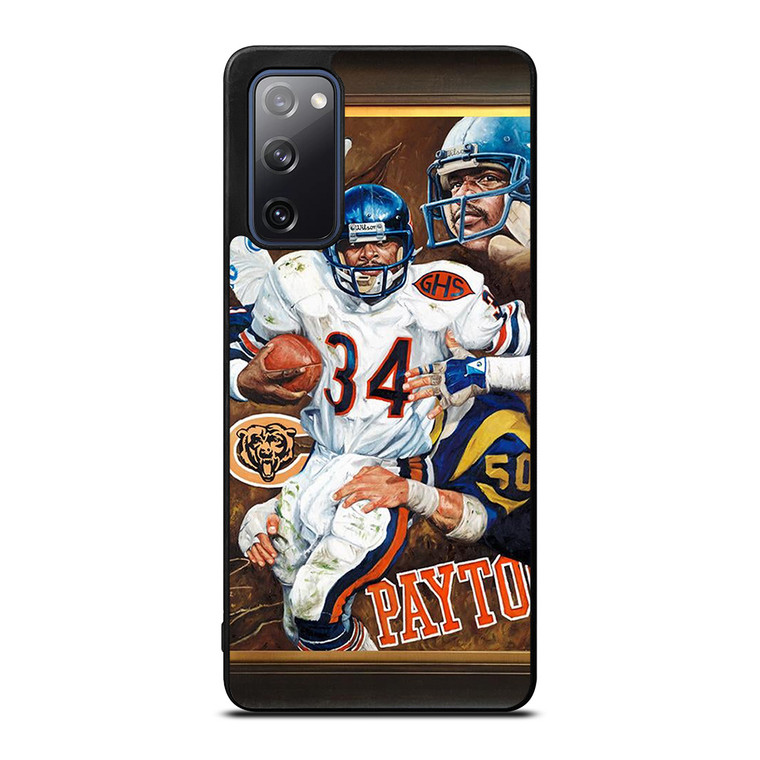 WALTER PAYTON FOOTBALL CHICAGO BEARS Samsung Galaxy S20 FE Case