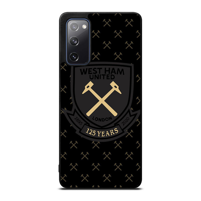 WEST HAM UNITED BLACK LOGO Samsung Galaxy S20 FE Case