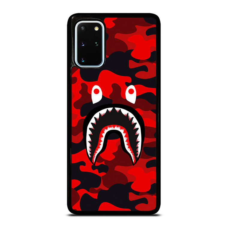 CAMO BAPE RED Samsung Galaxy S20 Plus Case