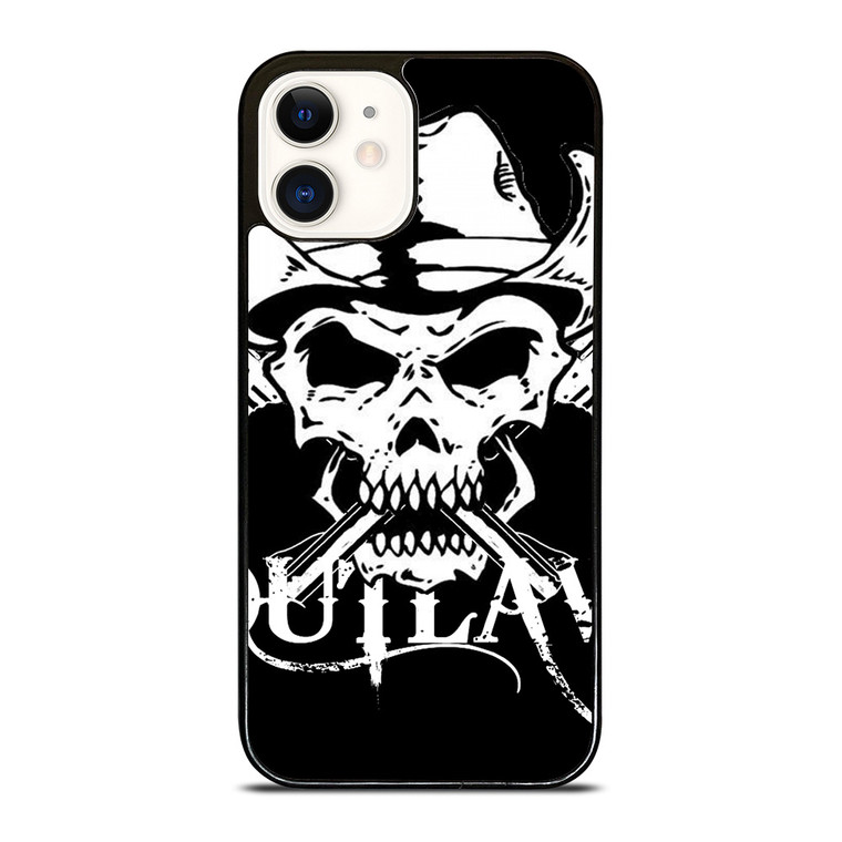 OUTLAW SKULL LOGO iPhone 12 Case