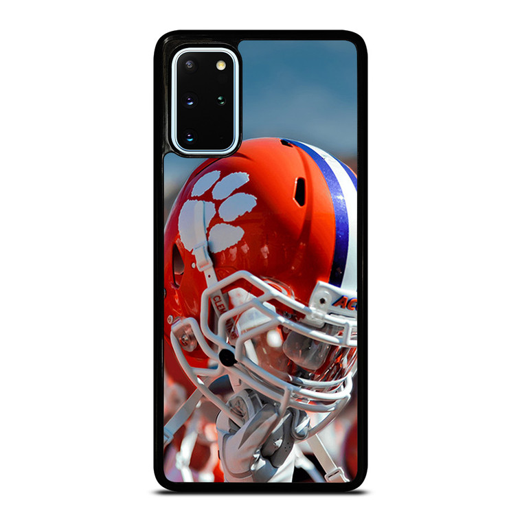 CLEMSON TIGERS ICON ON HELMET Samsung Galaxy S20 Plus Case
