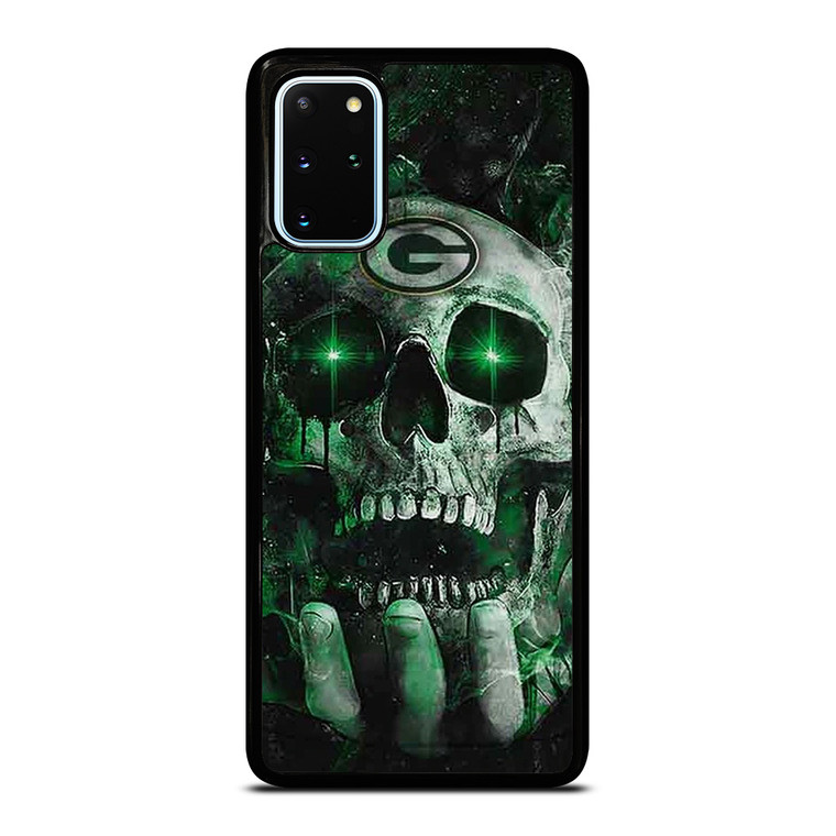 GREEN BAY PACKERS FOOTBALL SKULL SYMBOL Samsung Galaxy S20 Plus Case