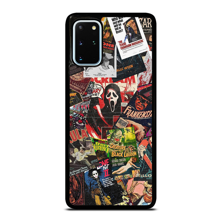 HORROR MOVIE POSTER COLLAGE Samsung Galaxy S20 Plus Case