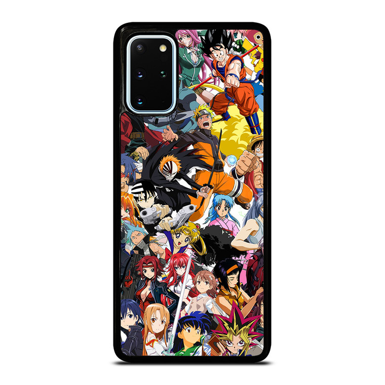 MANGA CHARACTERS CROSSOVER ANIME Samsung Galaxy S20 Plus Case