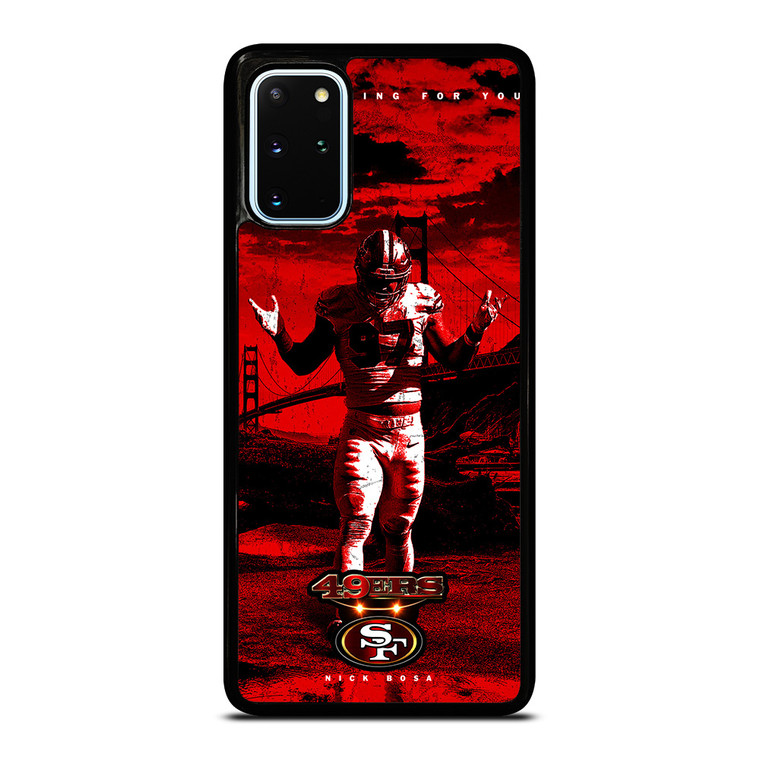NICK BOSA 97 SAN FRANCISCO 49ERS Samsung Galaxy S20 Plus Case