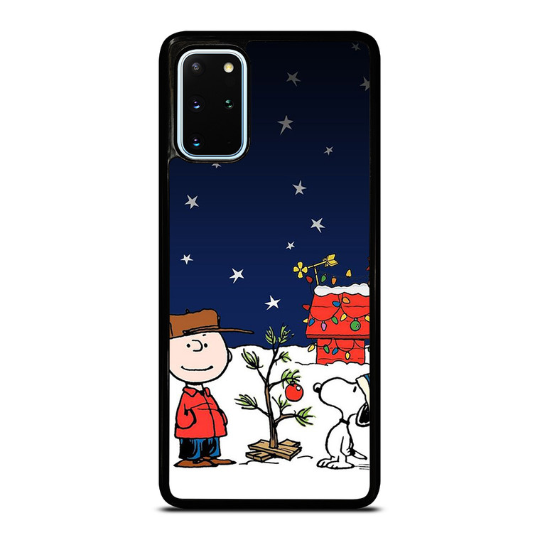 SNOOPY AND CHARLIE BROWN SNOW THE PEANUTS Samsung Galaxy S20 Plus Case