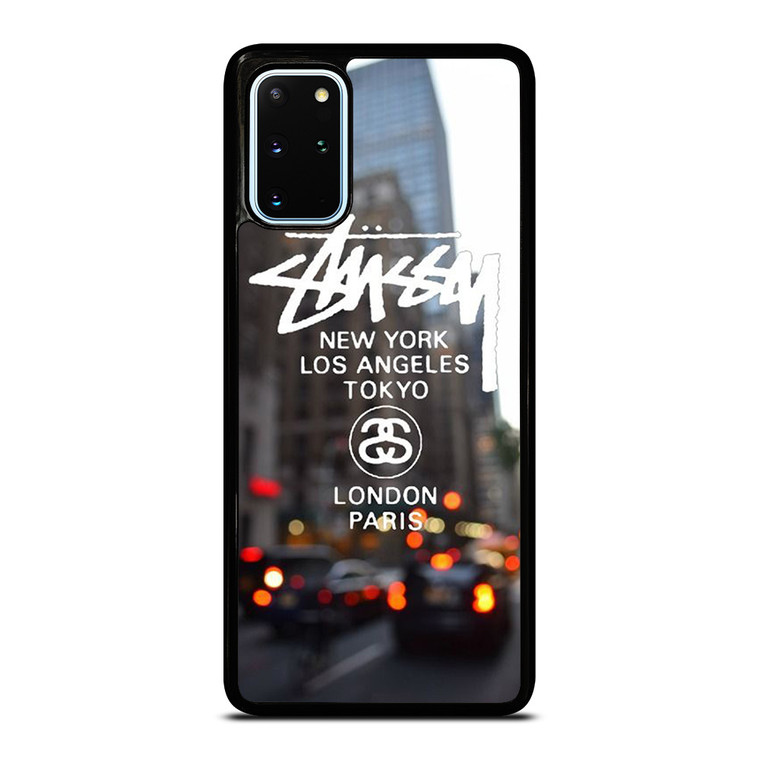 STUSSY NEW YORK LA TOKYO LONDON PARIS Samsung Galaxy S20 Plus Case