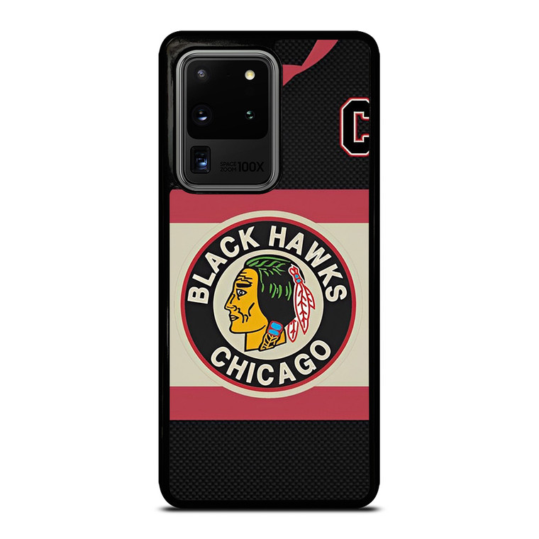 CHICAGO BLACKHAWKS FOOTBALL JERSEY Samsung Galaxy S20 Ultra Case