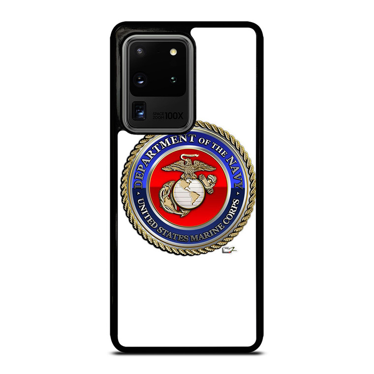 DEPARTMENT OF NAVY USMC MARINE COPRS Samsung Galaxy S20 Ultra Case
