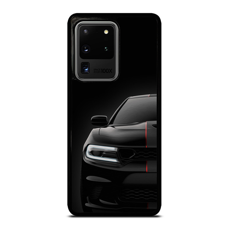 DODGE CHALLENGER BLACK Samsung Galaxy S20 Ultra Case