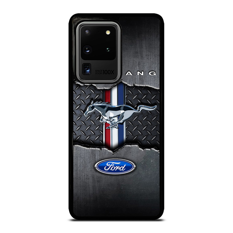 FORD MUSTANG METAL LOGO EMBLEM Samsung Galaxy S20 Ultra Case